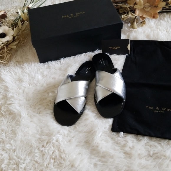 Rag & Bone Keaton Slides - Picture 2 of 6